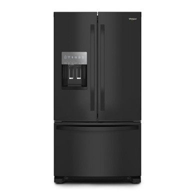 Whirlpool® 36-Inch Wide French Door Bottom Mount Refrigerator - 25 cu. ft. WRFF3436RB