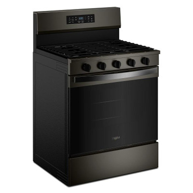 Whirlpool® 30-inch Gas Range with Air Cooking Technology WFGS5730SV