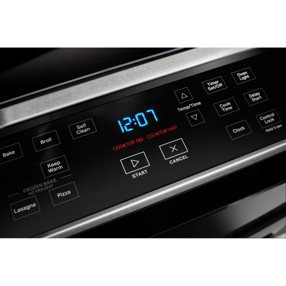 4.8 Cu. Ft. Whirlpool® Electric Range with Frozen Bake™ Technology YWEE515S0LV