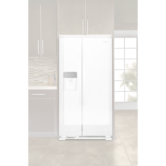 Whirlpool® 36-inch Wide Side-by-Side Refrigerator - 25 cu. ft. WRS325SDHW