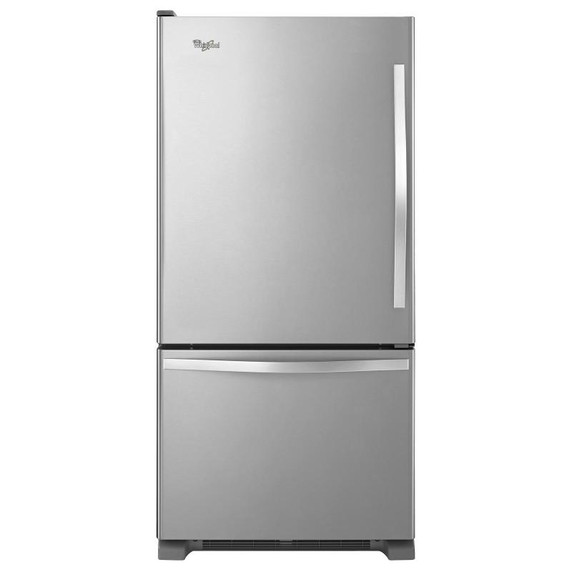 Whirlpool® 19 cu. ft. Bottom-Freezer Refrigerator with Freezer Drawer WRB329LFBM