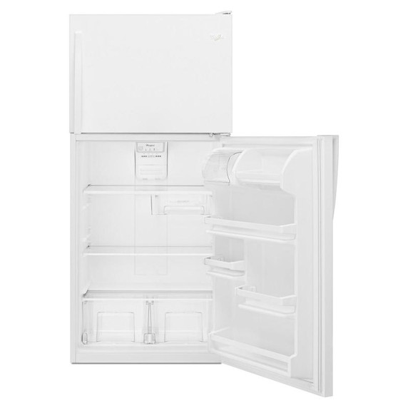 Whirlpool® 30" Wide Top-Freezer Refrigerator with Flexi-Slide™ Bin WRT318FZDW