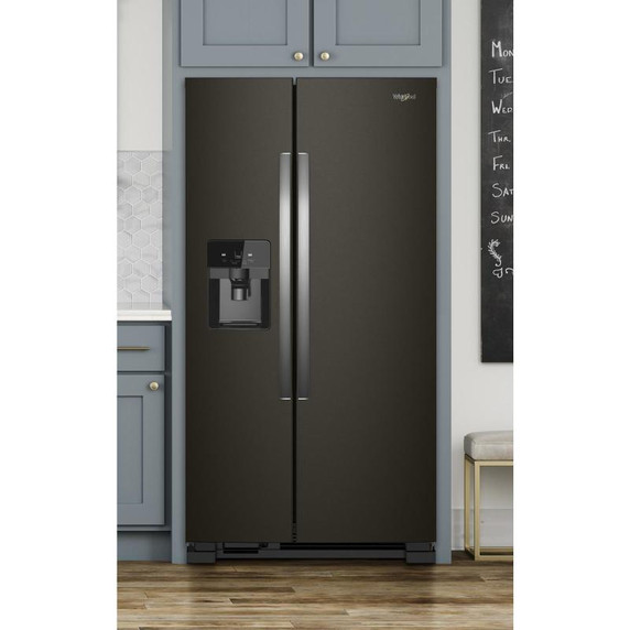 Whirlpool® 36-inch Wide Side-by-Side Refrigerator - 25 cu. ft. WRS555SIHV Whirlpool® 36-inch Wide Side-by-Side Refrigerator - 25 cu. ft. WRS555SIHV