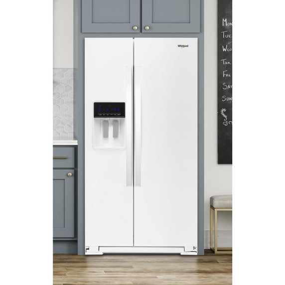 Whirlpool® 36-inch Wide Side-by-Side Refrigerator - 28 cu. ft. WRS588FIHW