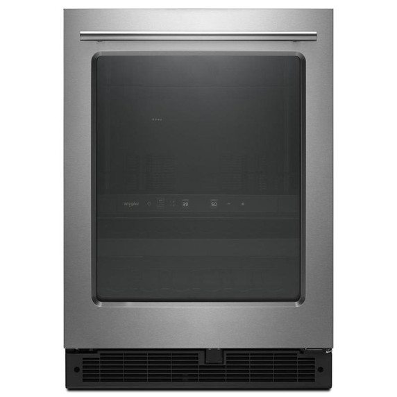 Whirlpool® 24-inch Wide Undercounter Beverage Center with Towel Bar Handle- 5.2 cu. ft. WUB35X24HZ