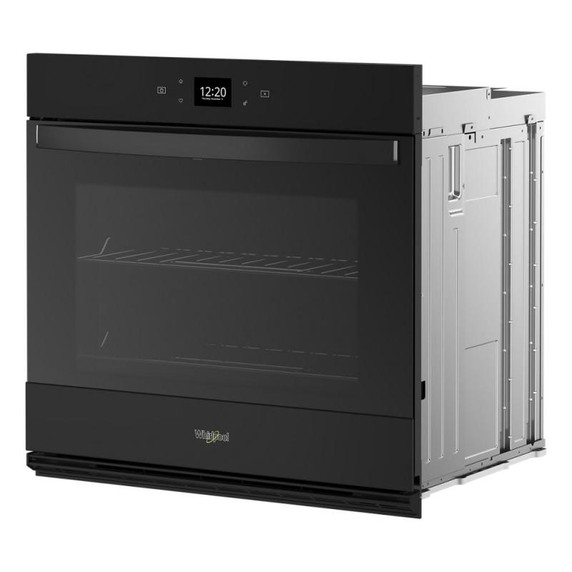 Whirlpool® 4.3 Cu. Ft. Single Wall Oven with Air Fry When Connected WOES5027LB