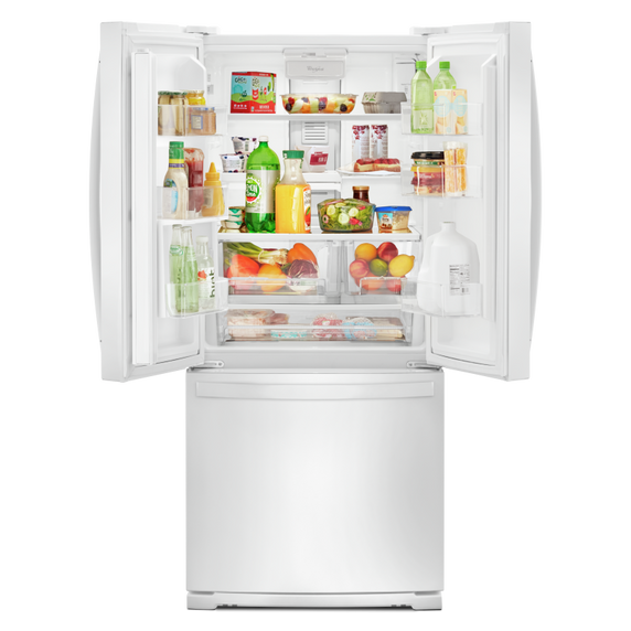 Whirlpool® 30-inch Wide French Door Refrigerator - 20 cu. ft. WRF560SEHW