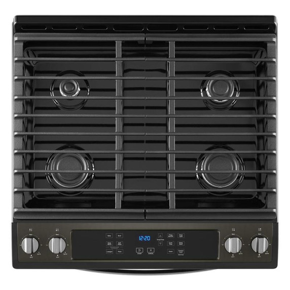 5.0 Cu. Ft. Whirlpool® Gas Range with Frozen Bake™ Technology WEG515S0LV