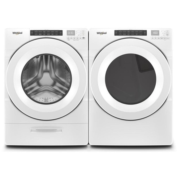 Whirlpool® 7.4 cu. ft. Front Load Gas Dryer with Intuitive Touch Controls WGD5620HW