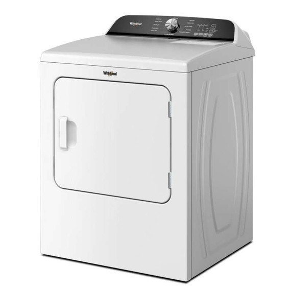 7.0 Cu. Ft. Whirlpool® Top Load Electric Dryer with Moisture Sensor YWED6150PW