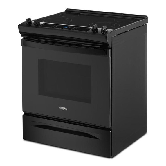 4.8 Cu. Ft. Whirlpool® Electric Range with Frozen Bake™ Technology YWEE515S0LB 4.8 Cu. Ft. Whirlpool® Electric Range with Frozen Bake™ Technology YWEE515S0LB