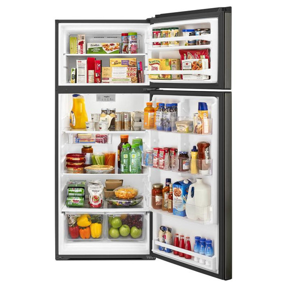 Whirlpool® 28-inch Wide Refrigerator Compatible With The EZ Connect Icemaker Kit - 18 Cu. Ft. WRT518SZKV