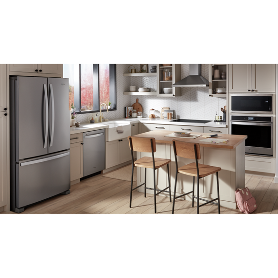 Whirlpool® 36-inch Wide French Door Refrigerator with Water Dispenser - 25 cu. ft. WRF535SWHZ