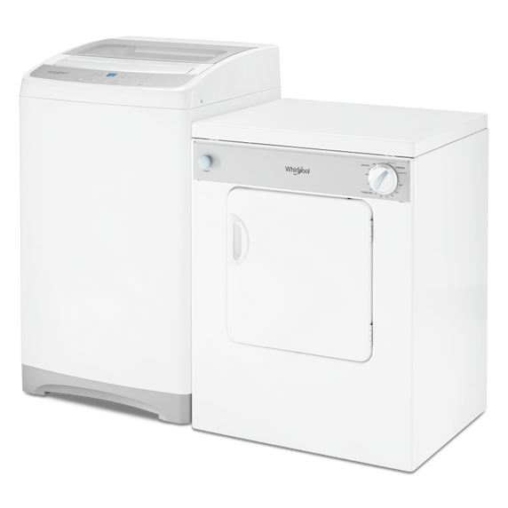 Whirlpool® 3.4 cu. ft. Compact Front Load Dryer with Flexible Installation LDR3822PQ