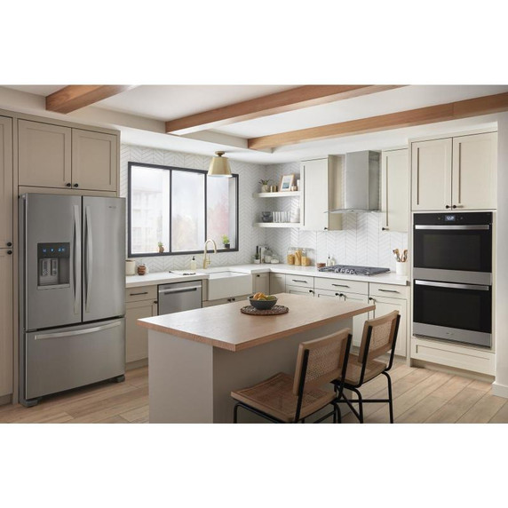 Whirlpool® 30" Curved Glass Wall Mount Range Hood WVW51UC0LS