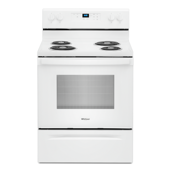 Whirlpool® 4.8 cu. ft. Electric Range with Keep Warm setting YWFC150M0JW