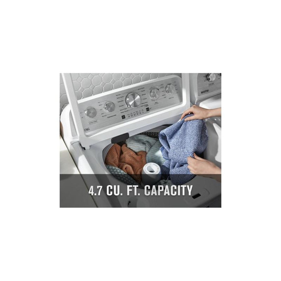 Maytag® Top Load Washer with Extra Power - 5.4 cu. ft MVW5435PW Maytag® Top Load Washer with Extra Power - 5.4 cu. ft MVW5435PW