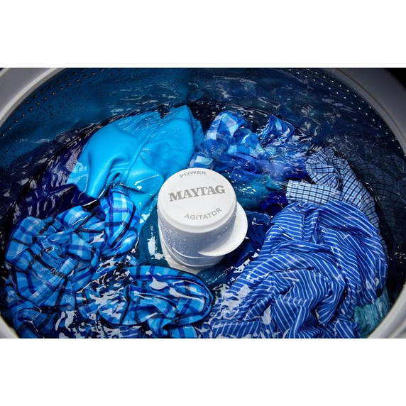 Maytag® Smart Top Load Washer with Extra Power Button - 5.4cuft MVW6230HW Maytag® Smart Top Load Washer with Extra Power Button - 5.4cuft MVW6230HW