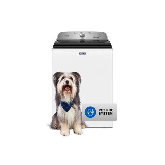 Maytag® Pet Pro Top Load Washer - 5.4 cu. ft. IEC MVW6500MW Maytag® Pet Pro Top Load Washer - 5.4 cu. ft. IEC MVW6500MW