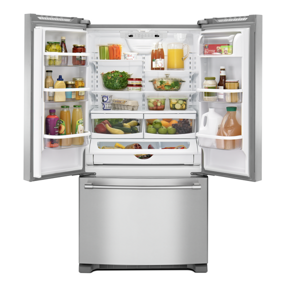 Maytag® 36-Inch Wide French Door Refrigerator with Water Dispenser - 25 Cu. Ft MRFF5036PZ