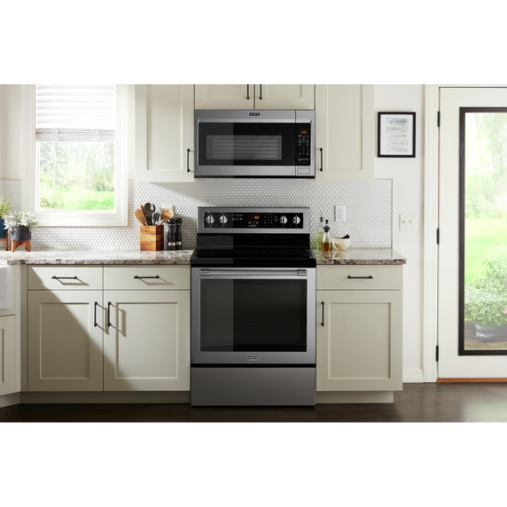 Maytag® 30-Inch Wide Electric Range with True Convection and Power Preheat - 6.4 CU. FT. YMER8800FZ