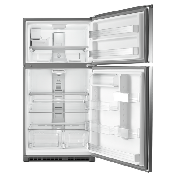 Maytag® 33-Inch Wide Top Freezer Refrigerator with EvenAir™ Cooling Tower- 21 Cu. Ft. MRT711SMFZ