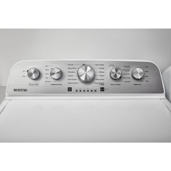 Maytag® Top Load Washer with Extra Power - 5.2 cu. ft. IEC MVW5035MW