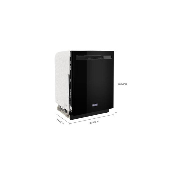 Maytag® Stainless steel tub dishwasher with Dual Power Filtration MDB4949SKB