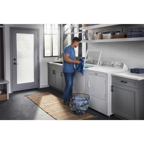 Maytag® Top Load Electric Dryer with Steam-Enhanced Cycles - 7.0 cu. ft. YMED5430MW