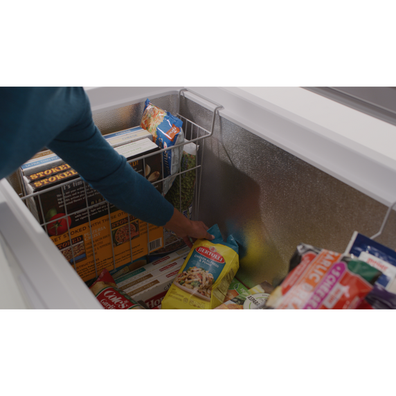 Maytag® Garage Ready in Freezer Mode Chest Freezer with Baskets - 16 cu. ft. MZC5216LW