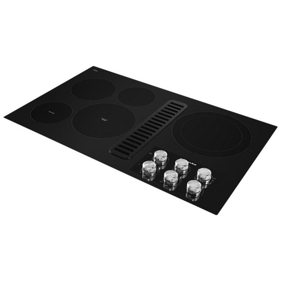 Kitchenaid® 36" Electric Downdraft Cooktop with 5 Elements KCED606GBL