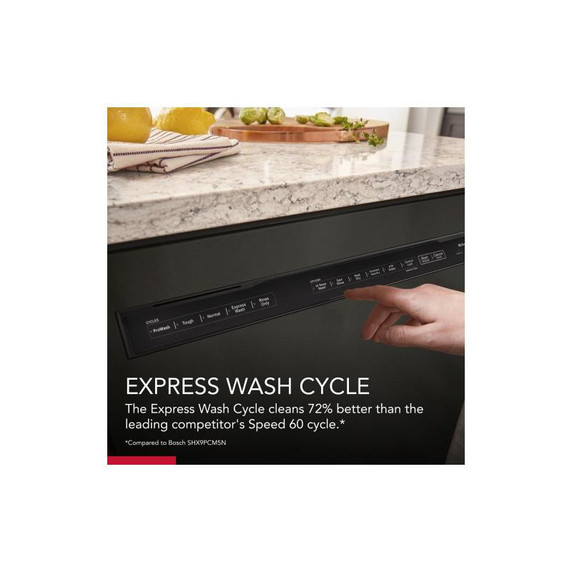 Kitchenaid® 44 dBA Dishwasher in PrintShield™ Finish with 360° Max Jets™ Third Rack KDFM404KBS Kitchenaid® 44 dBA Dishwasher in PrintShield™ Finish with 360° Max Jets™ Third Rack KDFM404KBS