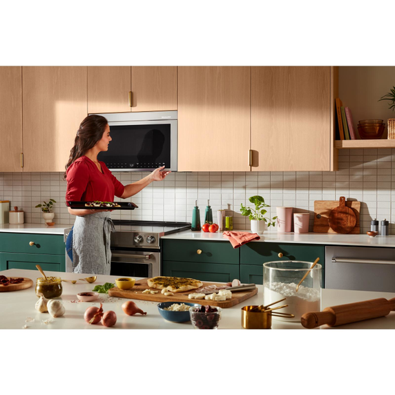 Kitchenaid® 44 dBA Dishwasher with FreeFlex™ Third Rack and LED Interior Lighting KDTM804KBS