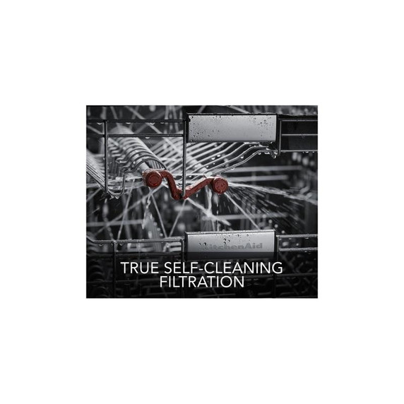 Kitchenaid® 44 dBA Dishwasher in PrintShield™ Finish with 360° Max Jets™ Third Rack KDTM404KBS Kitchenaid® 44 dBA Dishwasher in PrintShield™ Finish with 360° Max Jets™ Third Rack KDTM404KBS