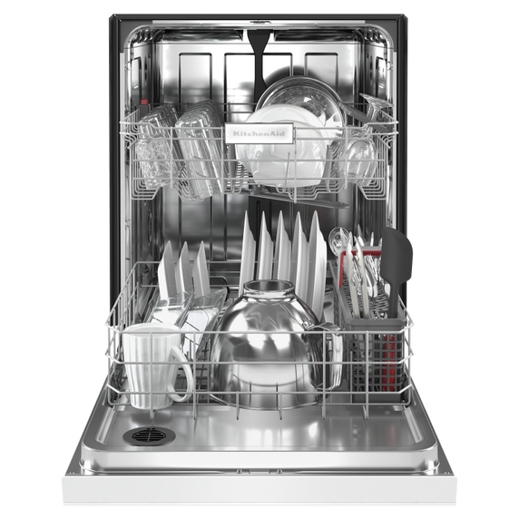 Kitchenaid® 47 dBA Two-Rack Dishwasher with ProWash™ Cycle KDFE104KWH