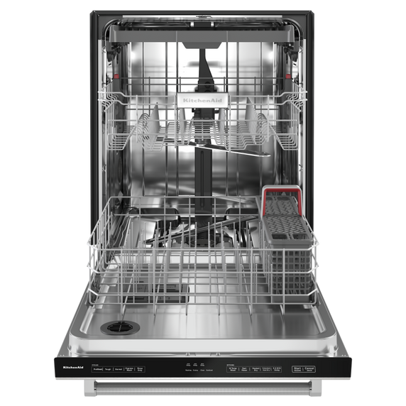 Kitchenaid® 39 dBA Dishwasher in PrintShield™ Finish with Third Level Utensil Rack KDTE204KPS