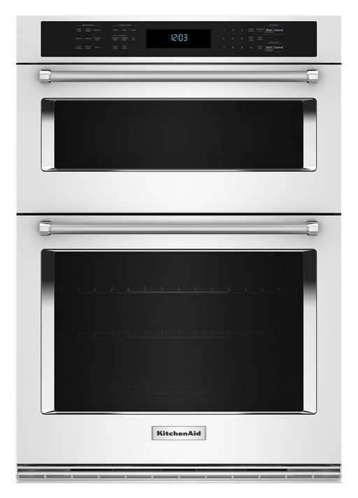 KitchenAid® 30 Combination Microwave Wall Oven with Air Fry Mode KOEC530PWH