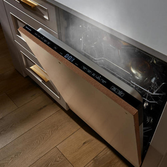 Kitchenaid® 39 dBA PrintShield™ Finish Flush-to-Cabinet Dishwasher with FreeFlex™ Fit Third Level Rack KDTF924PPA