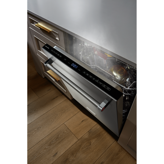 Kitchenaid® 39 dBA PrintShield™ Finish Flush-to-Cabinet Dishwasher with FreeFlex™ Fit Third Level Rack KDTF924PPS