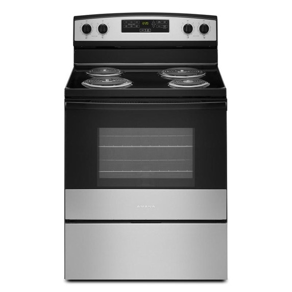 30-inch Amana® Electric Range with Bake Assist Temps YACR4303MMS