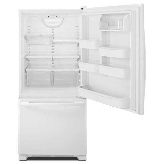 Amana® 18.5 cu. ft. Bottom-Freezer Refrigerator ABB1924BRW