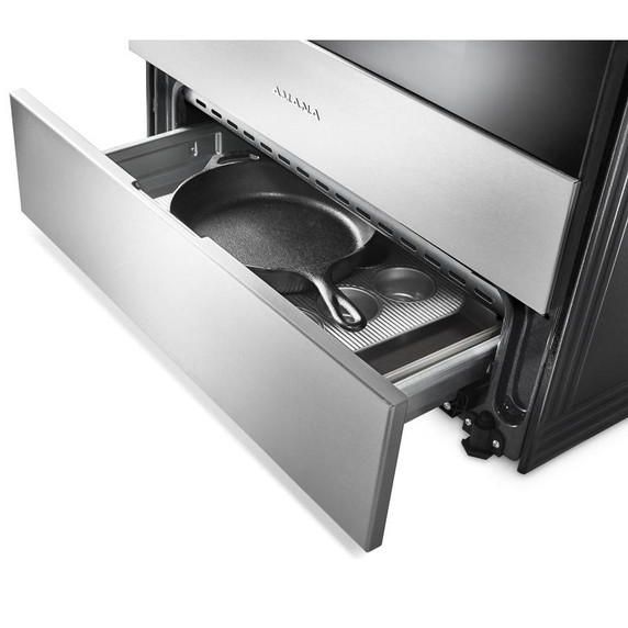 30-inch Amana® Electric Range with Front Console YAES6603SFS