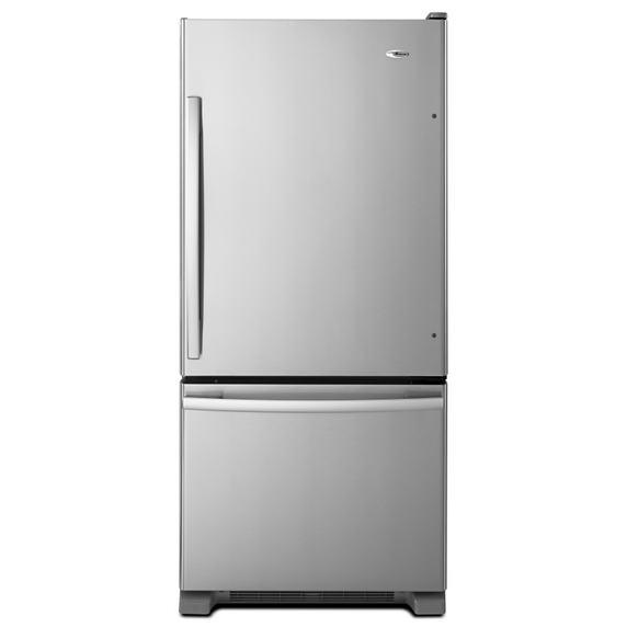 Amana® 29-inch Wide Bottom-Freezer Refrigerator with EasyFreezer™ Pull-Out Drawer -- 18 cu. ft. Capacity ABB1924BRM