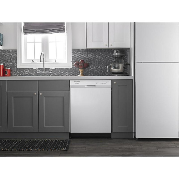 Amana® 18 cu. ft. Top-Freezer Refrigerator with Electronic Temperature Controls ART318FFDW