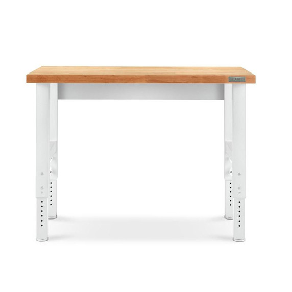 Gladiator® 4' (121.9 cm) Wide Adjustable Height Hardwood Workbench GAWB04HWJW