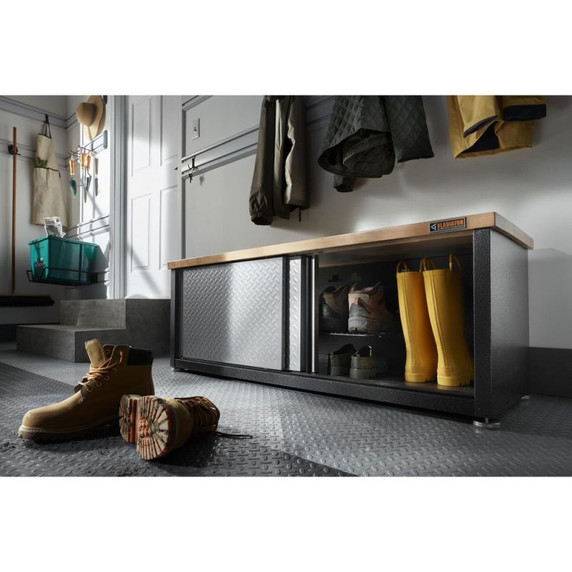 Gladiator® Ready-to-Assemble Storage Shoe Bench GAGB54SBJG