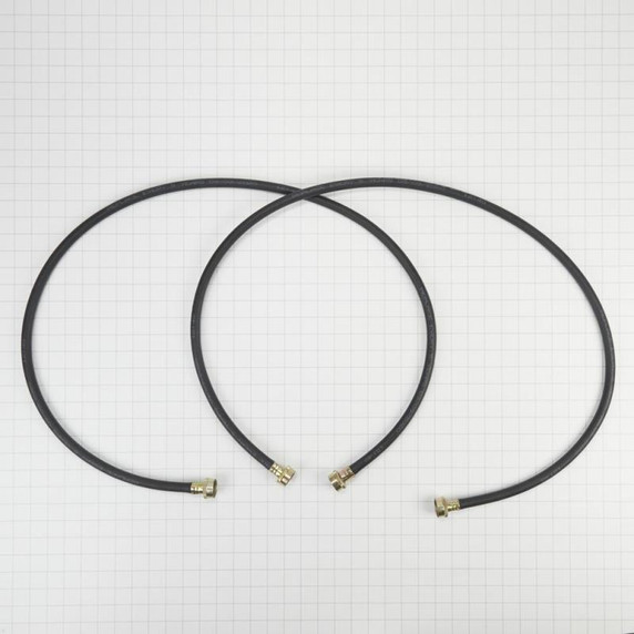 5' Black Washer Inlet Hoses 1050 PSI - 2 Pack 8212641RP