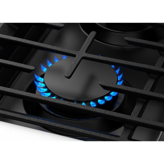 Whirlpool® 30-inch Smart Gas Range with Air Cooking Technology, Steam/Self Cleaning, Rapid Preheat 5.3 CuFt Capacity WFGS7530RW