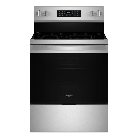Whirlpool® 30-inch Energy Star Electric Range with Air Cooking Technology, No Preheat Air Fry and Air Baking and Self Clean YWFES5030RZ