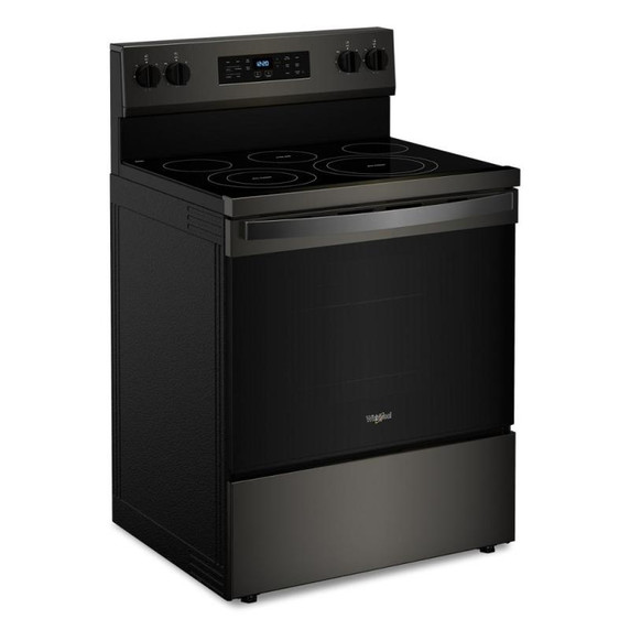 Whirlpool® 30-inch Energy Star Electric Range with Air Cooking Technology, No Preheat Air Fry and Air Baking and Self Clean YWFES5030RV